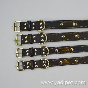 Pet lettering dog collar production in large collar